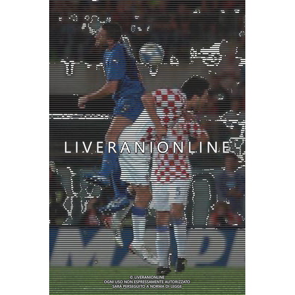 LIVORNO,16 AGOSTO 2006 CALCIO ITALIA-CROAZIA NELLA FOTO:LUCARELLI FOTO BIZZI/A.LIVERANI