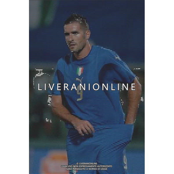 ITALIA - CROAZIA AMICHEVOLE A LIVORNO 16/08/2006 NELLA FOTO: cristiano LUCARELLI FOTO BIZZI/AG. ALDO LIVERANI