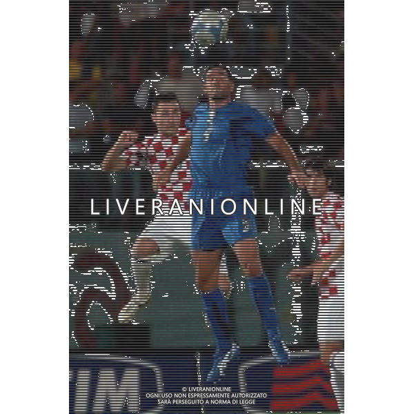 ITALIA - CROAZIA AMICHEVOLE A LIVORNO 16/08/2006 NELLA FOTO: cristiano LUCARELLI FOTO BIZZI/AG. ALDO LIVERANI