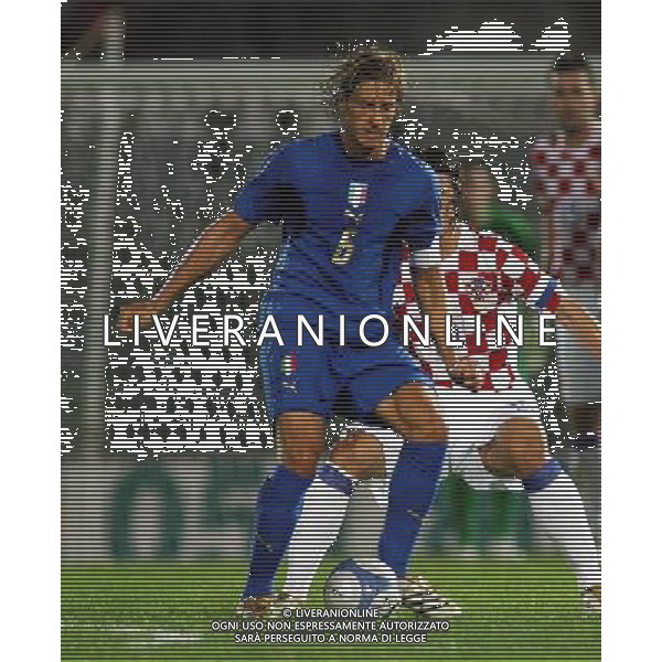 Livorno (Li) 16/08/2006 Amichevole Italia-Croazia allo stadio Armando Picchi Nella foto: Ambrosini Massimo.* Ph Gianni Nucci/Agenzia Aldo Liverani