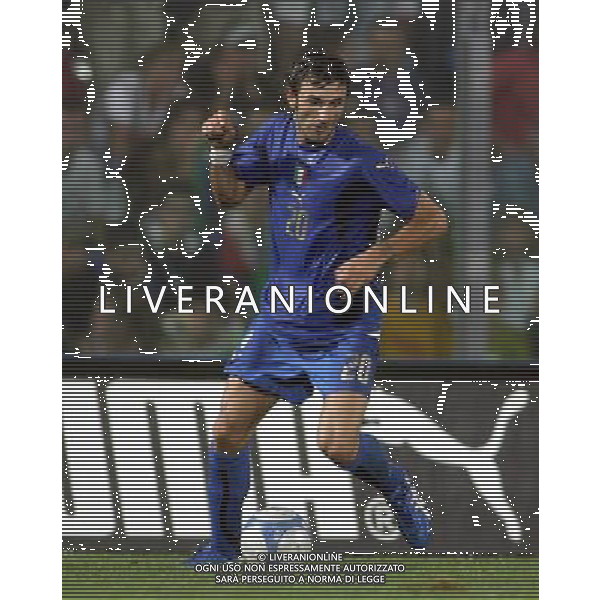 Livorno (Li) 16/08/2006 Amichevole Italia-Croazia allo stadio Armando Picchi Nella foto: Del vecchio Gennaro.* Ph Gianni Nucci/Agenzia Aldo Liverani