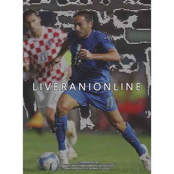 Livorno (Li) 16/08/2006 Amichevole Italia-Croazia allo stadio Armando Picchi Nella foto: Di Michele David.* Ph Gianni Nucci/Agenzia Aldo Liverani