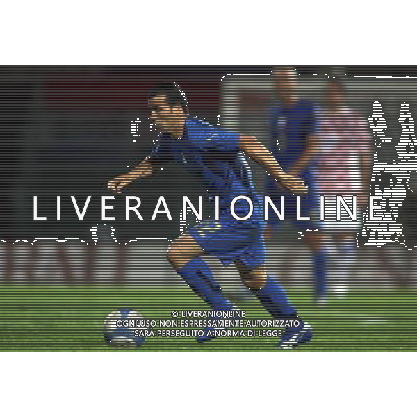 Livorno (Li) 16/08/2006 Amichevole Italia-Croazia allo stadio Armando Picchi Nella foto: Di Natale Antonio.* Ph Gianni Nucci/Agenzia Aldo Liverani