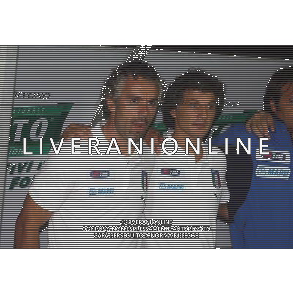 Livorno (Li) 16/08/2006 Amichevole Italia-Croazia allo stadio Armando Picchi Nella foto: Donadoni Roberto e Bortolazzi Mario.* Ph Gianni Nucci/Agenzia Aldo Liverani