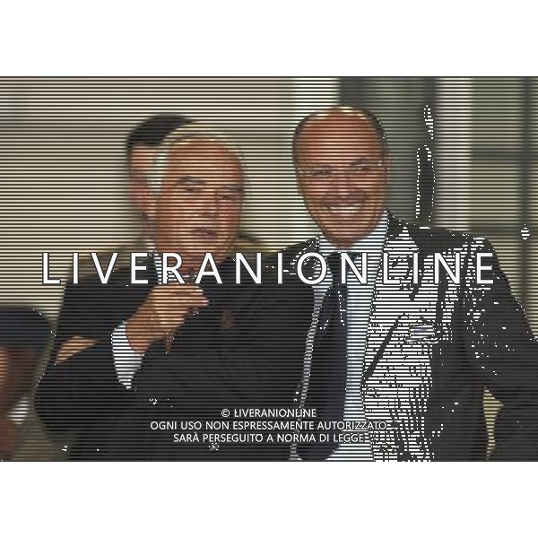 Livorno (Li) 16/08/2006 Amichevole Italia-Croazia allo stadio Armando Picchi Nella foto: Garrone Riccardo e Marotta Giuseppe.* Ph Gianni Nucci/Agenzia Aldo Liverani