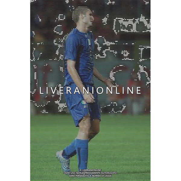 LIVORNO,16 AGOSTO 2006 CALCIO ITALIA-CROAZIA NELLA FOTO CHIELLINI GIORGIO FOTO BIZZI/A.LIVERANI