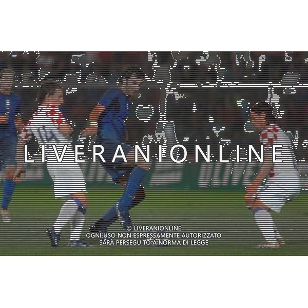 LIVORNO,16 AGOSTO 2006 CALCIO ITALIA-CROAZIA NELLA FOTO:DEL VECCHIO GENNARO FOTO BIZZI/A.LIVERANI