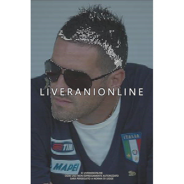 LIVORNO,16 AGOSTO 2006 CALCIO ITALIA-CROAZIA NELLA FOTO:LUCARELLI CRISTIANO FOTO BIZZI/A.LIVERANI