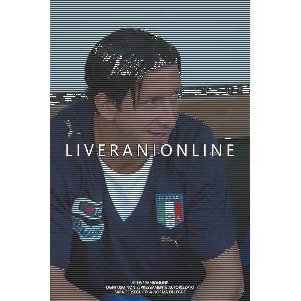 LIVORNO,16 AGOSTO 2006 CALCIO ITALIA-CROAZIA NELLA FOTO:SEMIOLI FRANCO FOTO BIZZI/A.LIVERANI