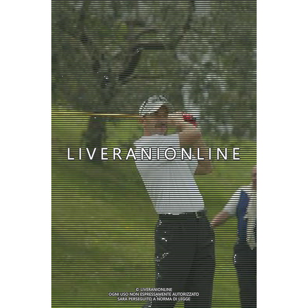 Gardagolf di Soiano del Lago (Brescia) 30/04/2003 Pro-Am Open d\'Italia nella foto Vialli Luca foto Paola Garbuio / Agenzia Aldo Liverani