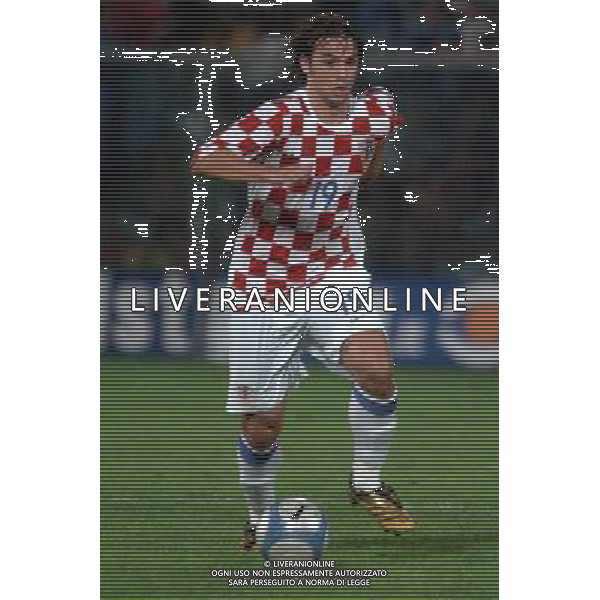 LIVORNO,16 AGOSTO 2006 CALCIO ITALIA-CROAZIA NELLA FOTO:KRANJCAR FOTO BIZZI/A.LIVERANI
