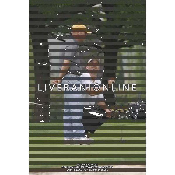 Gardagolf di Soiano del Lago (Brescia) 30/04/2003 Pro-Am Open d\'Italia nella foto Vialli Luca foto Paola Garbuio / Agenzia Aldo Liverani