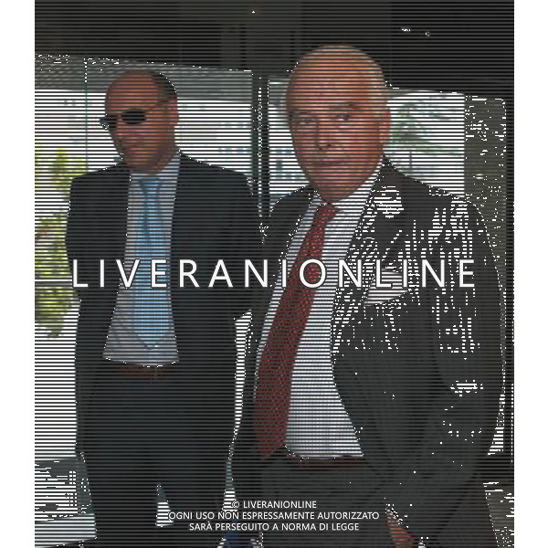 Milano 18 agosto 2006 Assemblea Ordinaria Lega Calcio nella foto: Garrone Riccardo e Marotta Giuseppe foto Andry / Ag. Aldo Liverani