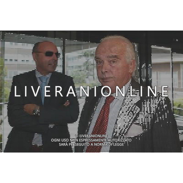 Milano 18 agosto 2006 Assemblea Ordinaria Lega Calcio nella foto: Garrone Riccardo e Marotta Giuseppe foto Andry / Ag. Aldo Liverani