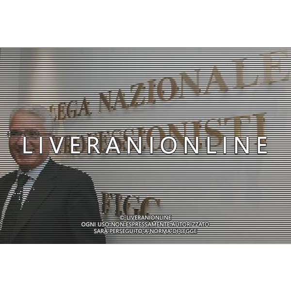 Milano 18 agosto 2006 Assemblea Ordinaria Lega Calcio nella foto: Matarrese Antonio foto Andry / Ag. Aldo Liverani