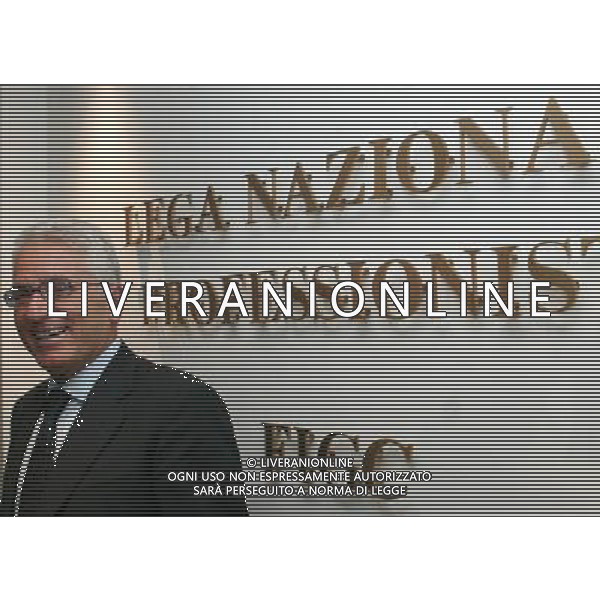 Milano 18 agosto 2006 Assemblea Ordinaria Lega Calcio nella foto: Matarrese Antonio foto Andry / Ag. Aldo Liverani