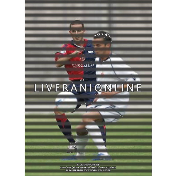 Cuneo - Cagliari Coppa Italia Tim Cup 19/08/2006 nella foto agostini e ferrari ph luzzani/ag. Aldo Liverani
