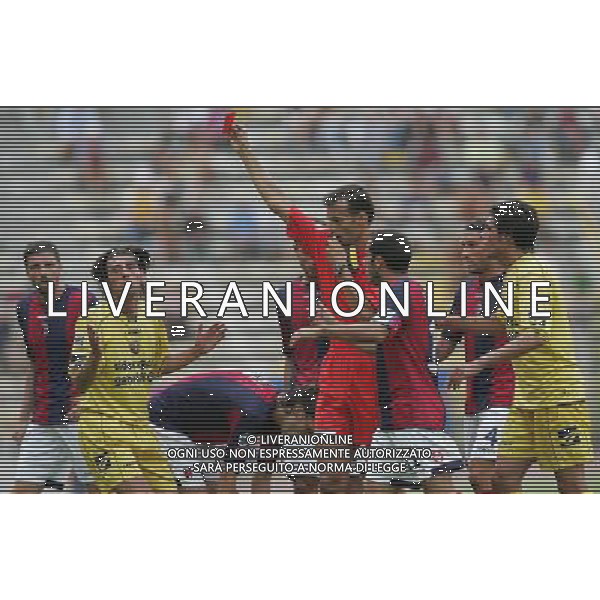 Bologna - Cittadella Coppa Italia Tim Cup 19/08/2006 nella foto espulsione lori ph andry/ag. Aldo Liverani