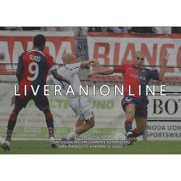 Cuneo - Cagliari coppa italia Tim Cup 19/08/2006 nella foto ferri e cristini ph luzzani/ag. Aldo Liverani