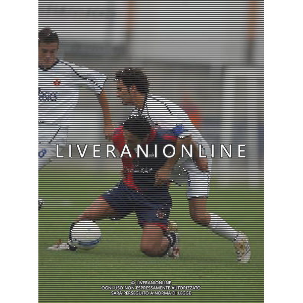Cuneo - Cagliari coppa italia Tim Cup 19/08/2006 nella foto glauda e esposito mauro ph luzzani/ag. Aldo Liverani
