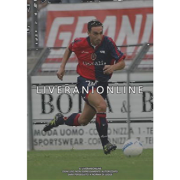 Cagliari calcio 2006/07 Serie A nella foto d\'agostino antonino ph marco luzzani/ag. aldo liverani S.a.s.