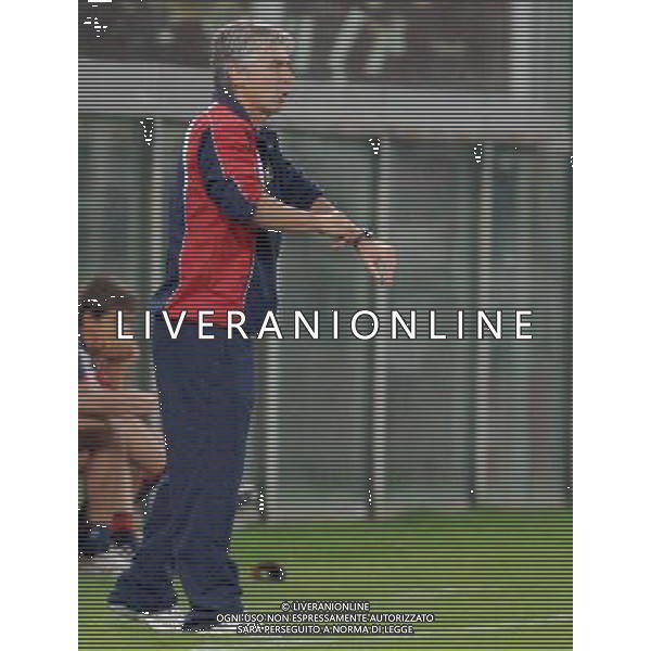GENOVA 19/08/2006 TIM CUP 2006/07 GENOA-SPEZIA COPPA ITALIA NELLA FOTO GASPERINI GIAN PIERO PH GIGI ARCAINI/AG. ALDO LIVERANI