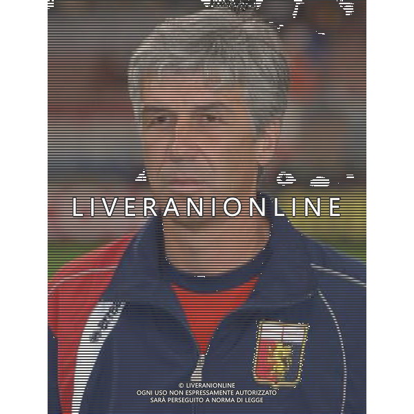 GENOVA 19/08/2006 TIM CUP 2006/07 GENOA-SPEZIA COPPA ITALIA NELLA FOTO GASPERINI GIAN PIERO PH GIGI ARCAINI/AG. ALDO LIVERANI