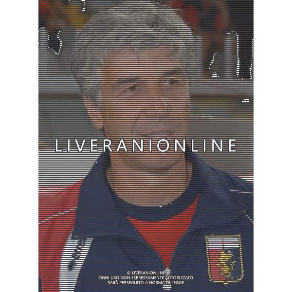GENOVA 19/08/2006 TIM CUP 2006/07 GENOA-SPEZIA COPPA ITALIA NELLA FOTO GASPERINI GIAN PIERO PH GIGI ARCAINI/AG. ALDO LIVERANI