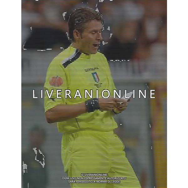 GENOVA 19/08/2006 TIM CUP 2006/07 GENOA-SPEZIA COPPA ITALIA NELLA FOTO ARBITRO ROSETTI ROBERTO PH GIGI ARCAINI/AG. ALDO LIVERANI