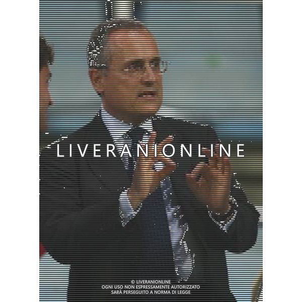 Lazio - Rende - Stadio Flaminio - Coppa Italia Tim Cup 20/08/2006 nella foto: Il presidente Claudio Lotito ph Fabrizio Corradetti/ag. aldo liverani