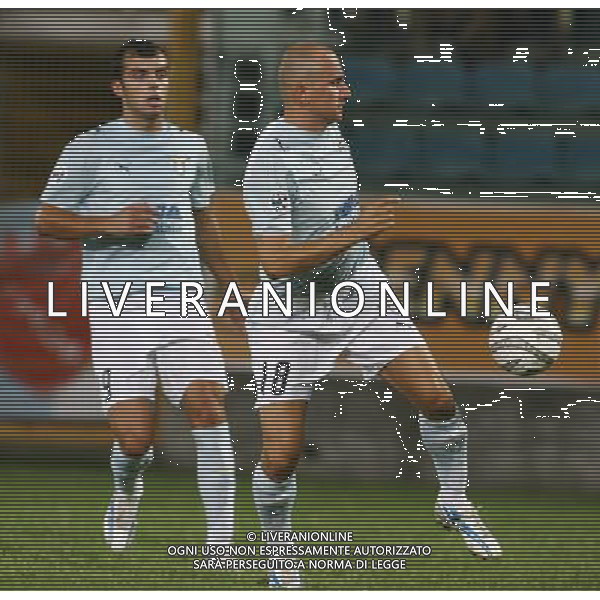 Lazio - Rende - Stadio Flaminio - Coppa Italia Tim Cup 20/08/2006 nella foto: Tommaso Rocchi e Goran Pandev ph Fabrizio Corradetti/ag. aldo liverani