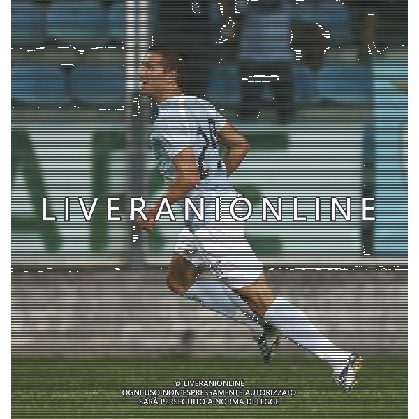 Lazio - Rende - Stadio Flaminio - Coppa Italia Tim Cup 20/08/2006 nella foto: Lorenzo De Silvestri esultante dopo il gol ph Fabrizio Corradetti/ag. aldo liverani