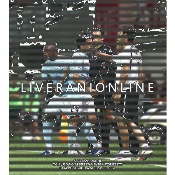 Lazio - Rende - Stadio Flaminio - Coppa Italia Tim Cup 20/08/2006 nella foto: Gaby Mudingayi sostituisce Cristian Ledesma e rientra dopo il grave infortunio ph Fabrizio Corradetti/ag. aldo liverani