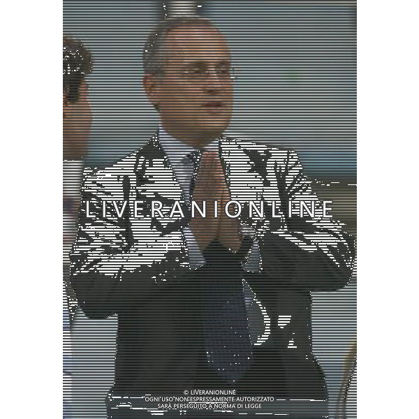 Lazio - Rende - Stadio Flaminio - Coppa Italia Tim Cup 20/08/2006 nella foto: il presidente Claudio Lotito ph Fabrizio Corradetti/ag. aldo liverani