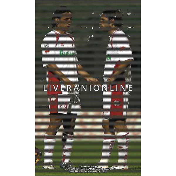 MONZA-BARI COPPA ITALIA 19/08/2006 NELLA FOTO GANCI-SANTORUVO AGENZIA ALDO LIVERANI