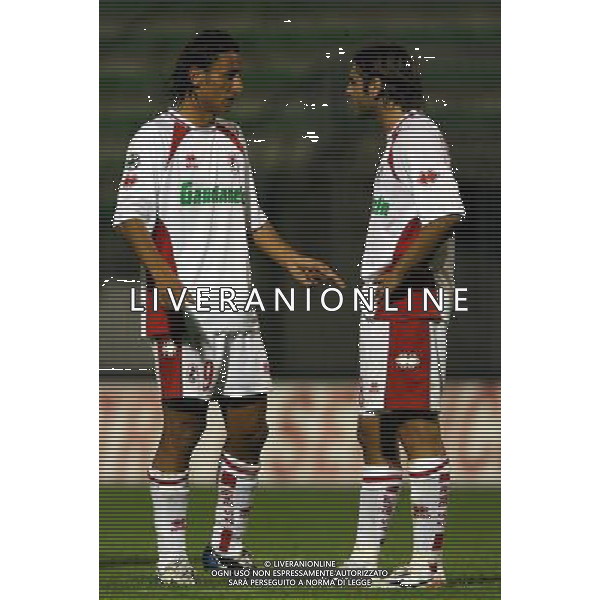 MONZA-BARI COPPA ITALIA 19/08/2006 NELLA FOTO GANCI-SANTORUVO AGENZIA ALDO LIVERANI