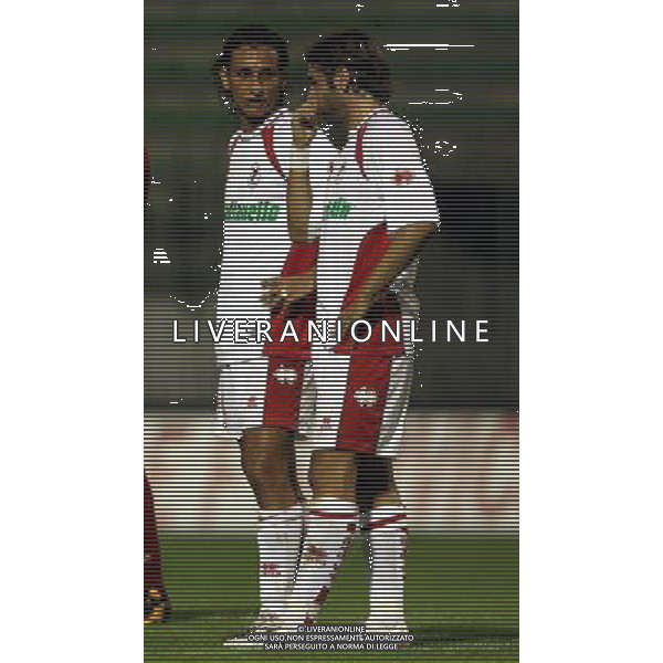 MONZA-BARI COPPA ITALIA 19/08/2006 NELLA FOTO GANCI-SANTORUVO AGENZIA ALDO LIVERANI