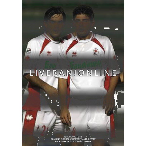 MONZA-BARI COPPA ITALIA 19/08/2006 NELLA FOTO TABBIANI-PIANU AGENZIA ALDO LIVERANI