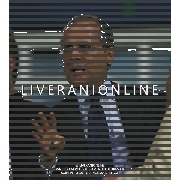 Lazio - Rende - Stadio Flaminio - Coppa Italia Tim Cup 20/08/2006 nella foto: Il presidente dalla Lazio Claudio Lotito ph Corradetti/Ag. aldo liverani