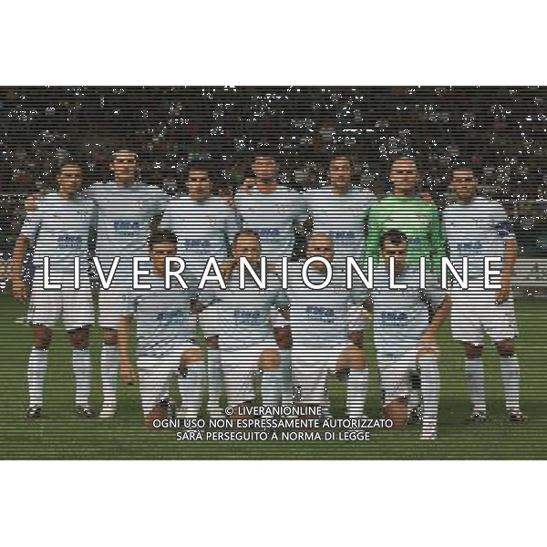 Lazio - Rende - Stadio Flaminio - Coppa Italia Tim Cup 20/08/2006 nella foto: Formazione SSLAZIO 2006/2007 ph Corradetti/Ag. aldo liverani