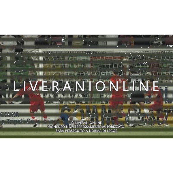 CESENA-JUVENTUS COPPA ITALIA TIM CUP PRIMA FASE - 23/08/2006 NELLA FOTO: IL GOL DI ALESSANDRO DEL PIERO (JUVENTUS) PH.VITEZ/AGENZIA ALDO LIVERANI
