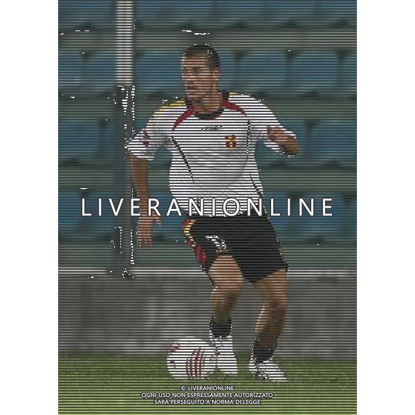 Messina - Piacenza Stadio Flaminio Coppa Italia Tim Cup 23/08/2006 nella foto: Salvatore Masiello (Messina) ph corradetti/ag. aldo liverani