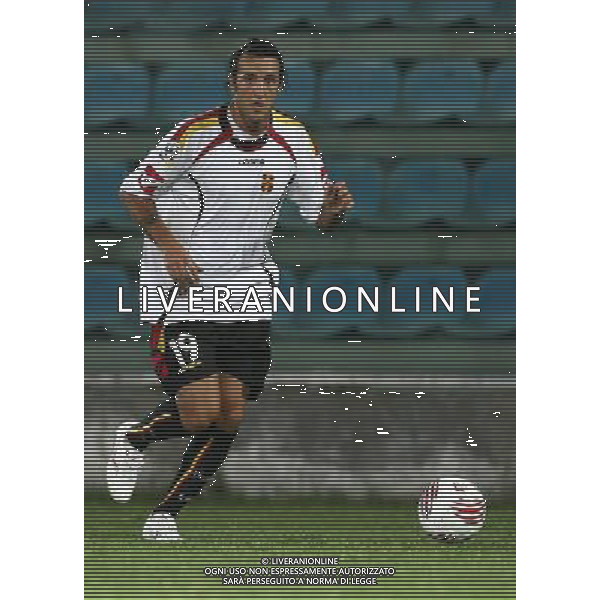 Messina - Piacenza Stadio Flaminio Coppa Italia Tim Cup 23/08/2006 nella foto: Alessandro Parisi (Messina) ph corradetti/ag. aldo liverani