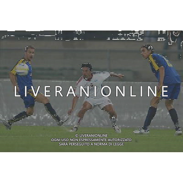 Verona - Cagliari coppa iatlia Tim Cup 24/08/2006 nella foto mauro esposito e italiano ph garbuio/ag. aldo liverani