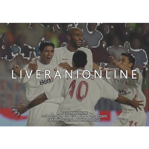 Barcellona - Siviglia Supercoppa Europea a Montecarlo 25/08/2006 nella foto esultanza renato ph luzzani/ag. aldo liverani