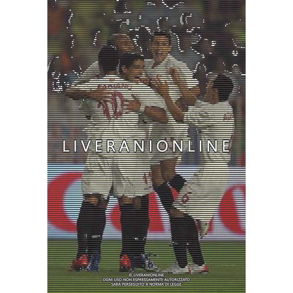 Barcellona - Siviglia Supercoppa Europea a Montecarlo 25/08/2006 nella foto esultanza renato ph luzzani/ag. aldo liverani