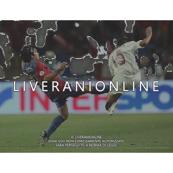 Monaco Montecarlo 25/08/2006 Supercoppa Europea 2006 barcellona-siviglia 0:3 nella foto deco e jesus navas ph marco luzzani/ag aldo liverani s.a.s.