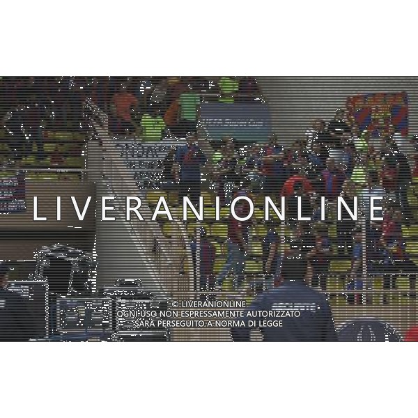 Monaco Montecarlo 25/08/2006 Supercoppa Europea 2006 barcellona-siviglia 0:3 nella foto disordini tifo barcellona ph marco luzzani/ag aldo liverani s.a.s.