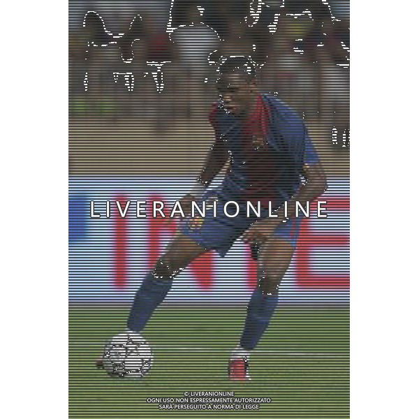 Monaco Montecarlo 25/08/2006 Supercoppa Europea 2006 barcellona-siviglia 0:3 nella foto eto\'o samuel ph marco luzzani/ag aldo liverani s.a.s.