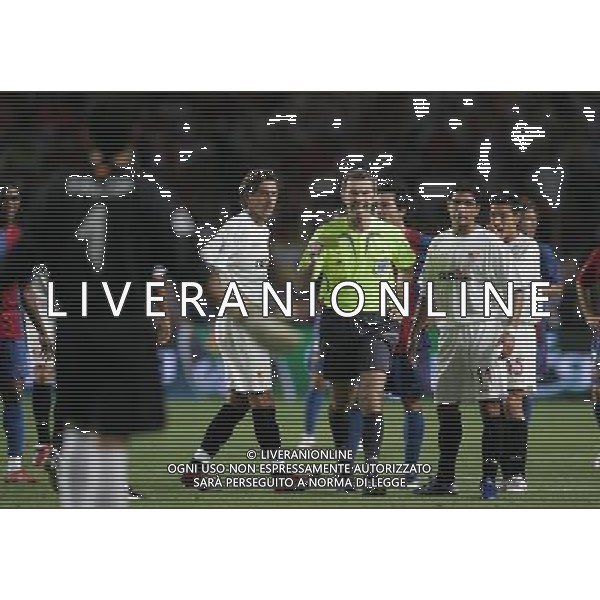 Monaco Montecarlo 25/08/2006 Supercoppa Europea 2006 barcellona-siviglia 0:3 nella foto farina tra i giocatori del siviglia ph marco luzzani/ag aldo liverani s.a.s.